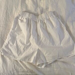 The Frankie Shop White Boxer Shorts